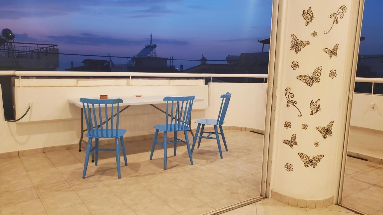 山脚下，舒适温馨海景公寓 아테네 외부 사진
